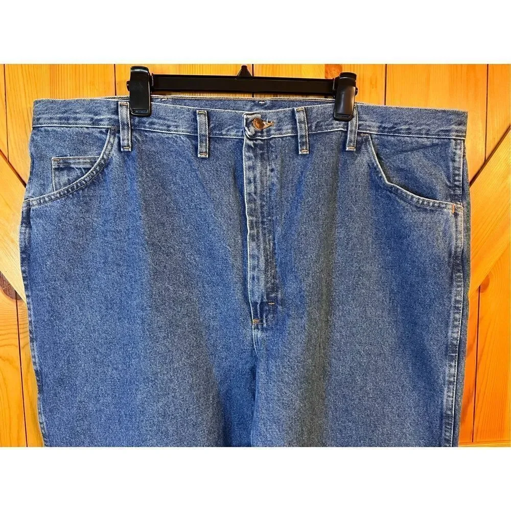 Rustler Regular Fit Straight Leg Heavyweight  Denim Jeans 46x32 NWT (2017)